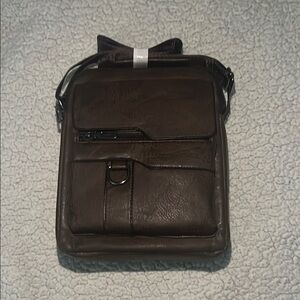 Men's Brown Leather Bag
